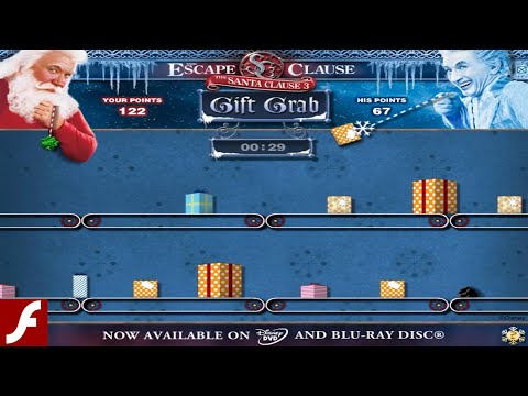 Disney's The Santa Clause 3: The Escape Clause | Gift Grab (Flash) Game