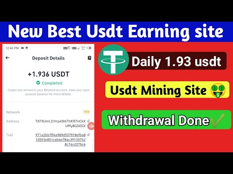 Maker 2024 new USDT investment website the best application mobile easy to make money this platform