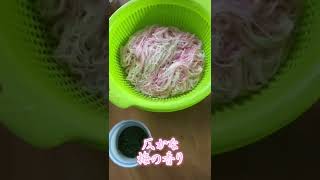 夏はさっぱり五色そうめん#shorts