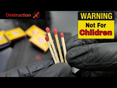 3 coolest matchbox tricks in one video 🔥.