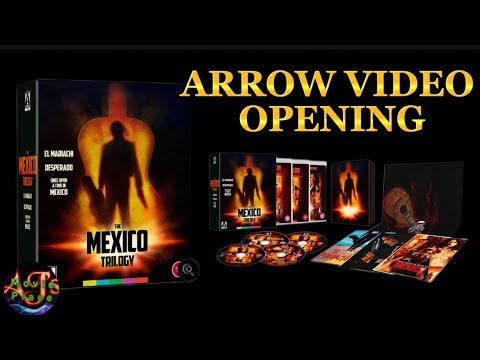 The Mexico Trilogy Blu-ray 4K. Arrow Set Opening