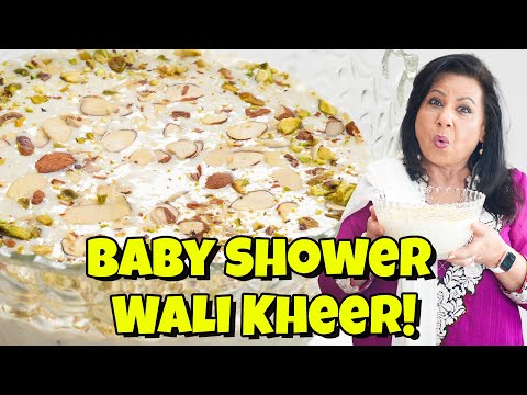 Meri Beti ke Baby Shower Wali Rasmalai Kheer ki Recipe in Urdu Hindi - RKK