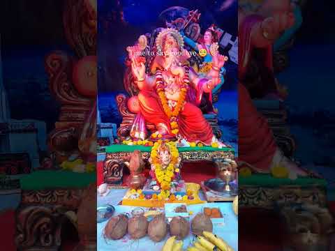 jab tera darsan payenge chain tb humko aana h🙏 #ganpatibappamorya #ganpativisarjan #viral #youtube