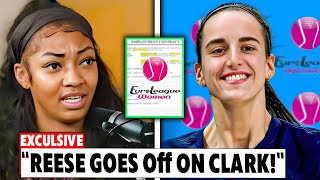 Angel Reese’s Reaction to Caitlin Clark’s Europe Contract Breaking WNBA Records!