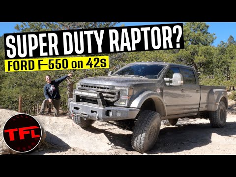 Is This Mega Ford F-550 Even MORE Crazy Than a New Ford Raptor R? There’s One Way To Find Out!