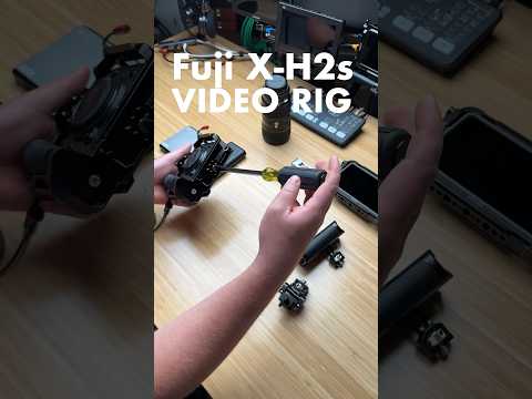 Let’s rig up a #fujifilm X-H2s for some video! #atomos #smallrig