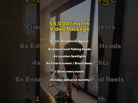 Copy my $5000 a month Video Package Offer