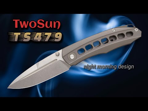 TwoSun TS479: Big Framelock Heavyweight Folder Ready for Action