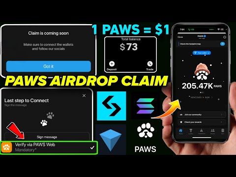 Verify Via PAWS WEB |Paws Listing Date |Paws Price Prediction |Claim Is Coming Soon Paws Verify Task