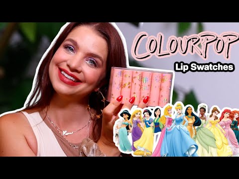 COLOURPOP TRUE LOVES KISS LUX LIPSTICK VAULT LIP SWATCHES