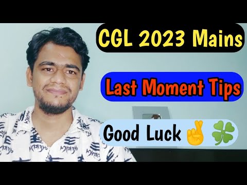 SSC CGL 2023!! Mains Tips!! Good Luck आप सभी को!! #ssc #ssccgl #cgl2023 #gd