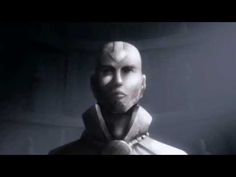 Bumi talks to Aang's Statue   Legend of Korra HD