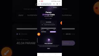 How to claim Param Airdrop token 2024 | Best telegram bot channel | #param #airdrop #paramairdrop