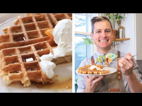 Tasty and easy gluten free waffles