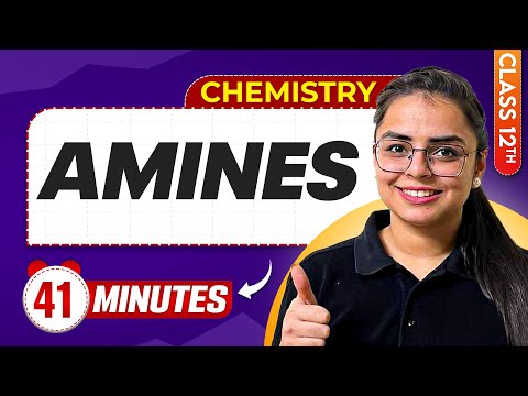 Amines in 41 Minutes | Class 12th Chemistry | Mind Map Series