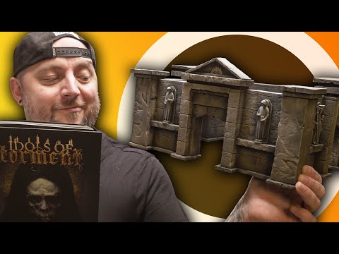 THE STRONGHOLD - Making a Big Foam Building for Tabletop Games