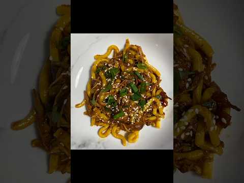 Slow Cooked Honey, Soy & Garlic Noodles