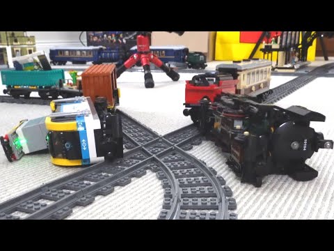 LEGO City Train Crashes.