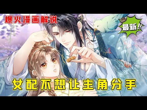 【漫画解说】《女配不想让主角分手》EP26-29 沈挽情穿进一本玄幻虐恋小说里，一不小心穿书成了绿茶女配，书中男女主情感路上误会不断，虐身又虐心，最后一死一伤。