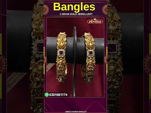 #Shorts Bangles Collection 1Gram Gold Jewellery