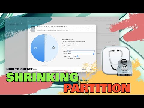 How to create shrinking partitions and Delete on Mac | Step By Step.