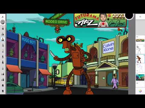 Futurama R for Roberto in 60 Seconds