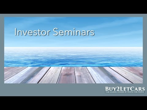 Why come along to one of our Investor Seminars?