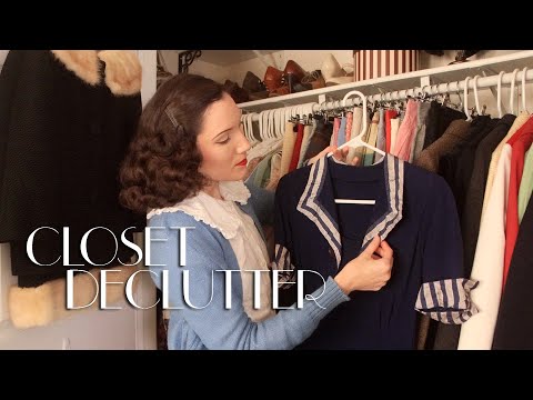 Vintage closet declutter: Switching things over for Spring 2023 | Carolina Pinglo