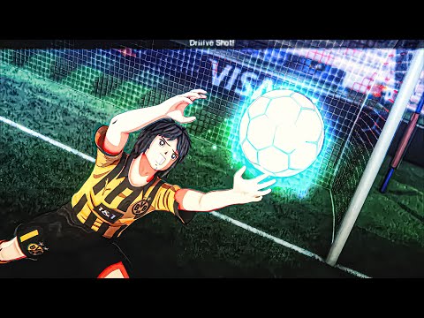 Champions League - Dortmund vs Barcelona  -【Captain Tsubasa】