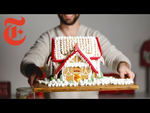 Pastry Chef Decorates a Store-bought Gingerbread House Kit | NYT Cooking