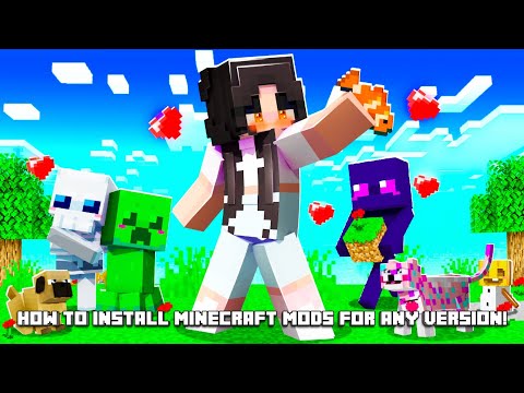 How to Install Minecraft Mods for ANY version!