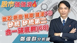 2024/11/27 鄭偉群分析師 【股市強強滾】 世芯，創意，智原，建漢7⊕，矽統，矽統第二，合一破底翻(68)