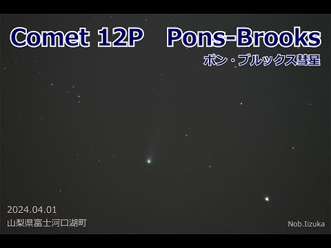 【ポン・ブルックス彗星】Comet 12P/Pons-Brooks 2024/04/01撮影