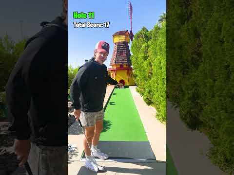 Setting A Mini Golf Course Record!! (Holes 7-12)