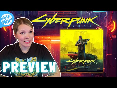 Cyberpunk 2077 The Board Game Preview | Gamefound