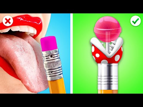 Super Mario Goes Back to SCHOOL! Best School Hacks & Smart Gadgets From Video Games by Zoom GO!