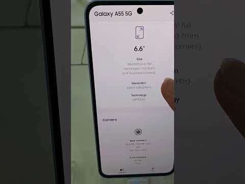 Galaxy A55 5G Price And Specs Review #samsung