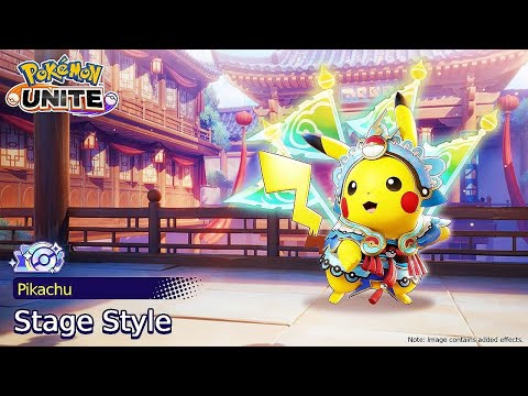 the 1st Crystal Tag Holowear : Pikachu Stage Style | Official Teaser - Pokémon Unite