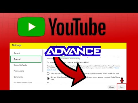 advanced settings youtube