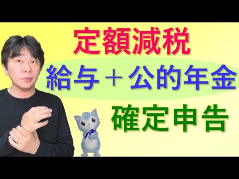 【定額減税】公的年金を受ける給与所得者、所得税の確定申告が必要！？源泉所得税からの減額を受けている【静岡県三島市の税理士】