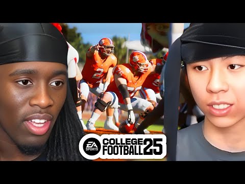 Rayasianboy vs Kai Cenat REMATCH in College Football 25!