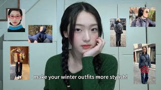 eng)3 winter outfit ideas to make you more stylish!!!