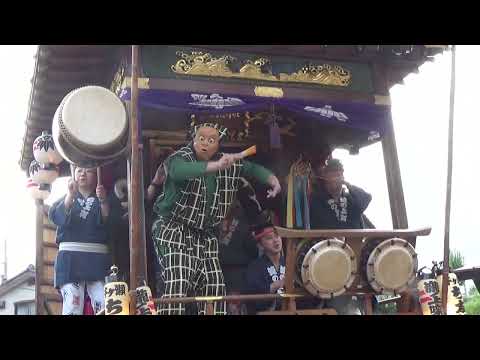 秋季千ヶ瀬町神社例大祭(滝ノ上囃子連)(本宮)   2024