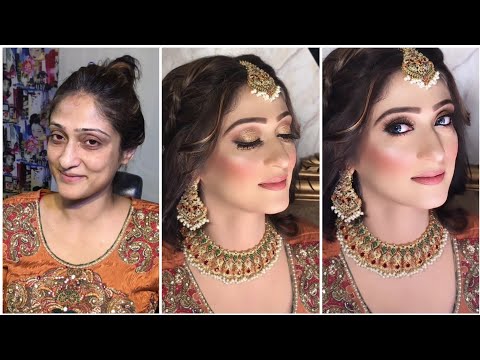 Most inspired bridal makeup look 😍#bridalmakeup #1kcreator #viral