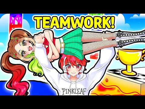 Can We Beat 2 PLAYER TEAMWORK PUZZLES In Roblox?