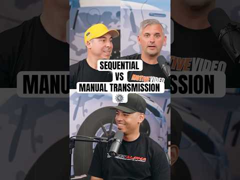 The Difference Between Sequential and Manual Transmissions 😳 #shorts