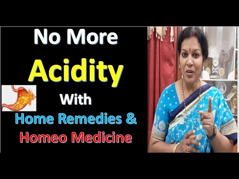 No More Acidity With Home Remedies & Homeo Medicine