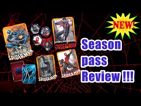 New Activate Cards, spidey cards in the New Marvel Snap Season!!