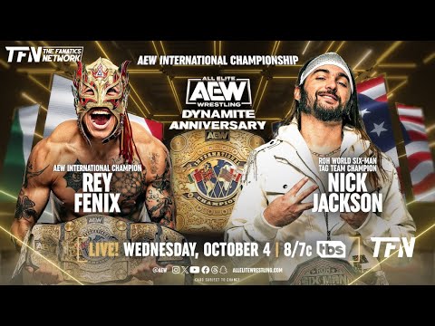 Nick Jackson vs Rey Fenix | AEW Dynamite October 4th | Full Match | #videogames #highlights #virl