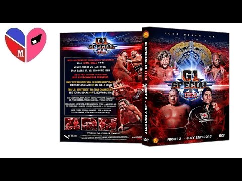 NJPW G1 Special In USA 2017 Night 2 DVD Unboxing